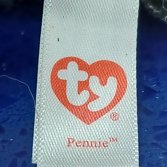 •Teeny Ty Beanie Babies Pennie Zebra - Picture 6 of 17